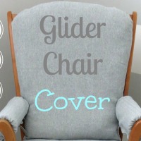 DIY Glider Chair Cover